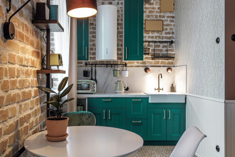 aprovechar paredes y esquinas sin sobrecargar tu cocina